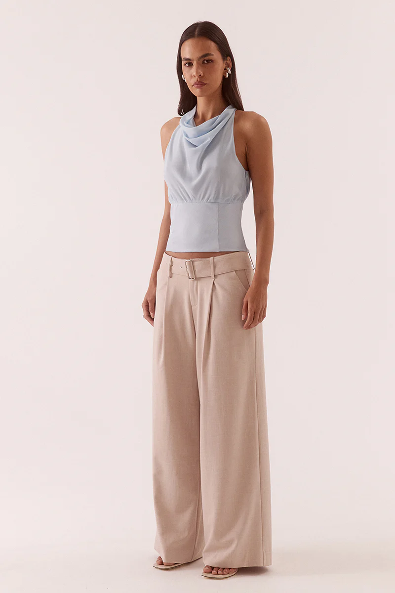 ADA HALTER TOP - WHISPER BLUE - Image 3