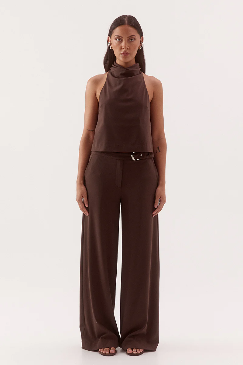 AMOREY PANT - ESPRESSO
