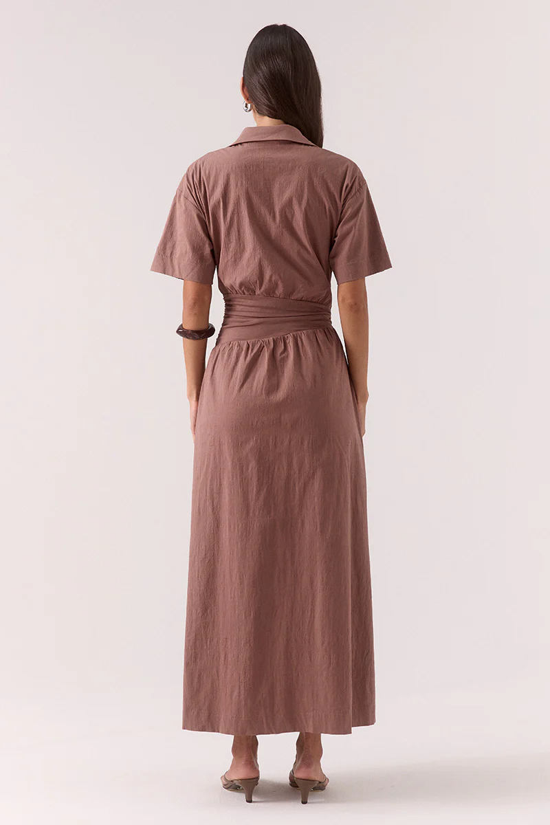 ATLAS DRESS - MOCHA - Image 3