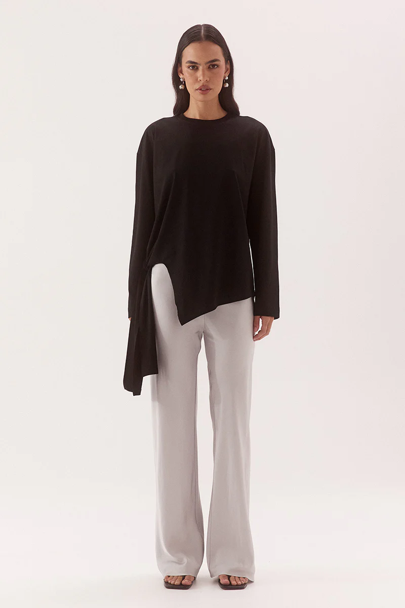BLAKE LONGSLEEVE TEE - BLACK