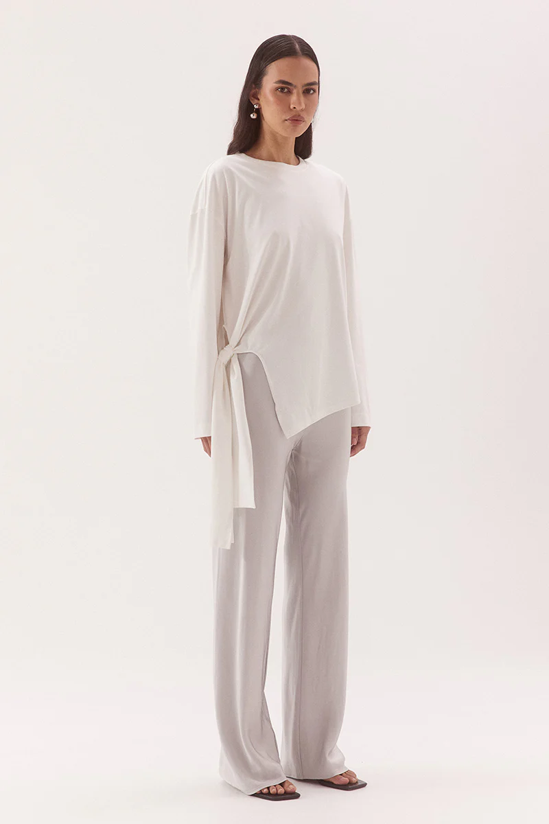 BLAKE LONGSLEEVE TEE - VANILLA - Image 3