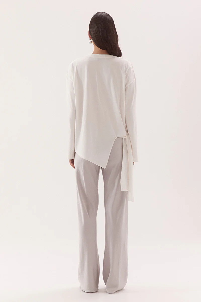 BLAKE LONGSLEEVE TEE - VANILLA - Image 4