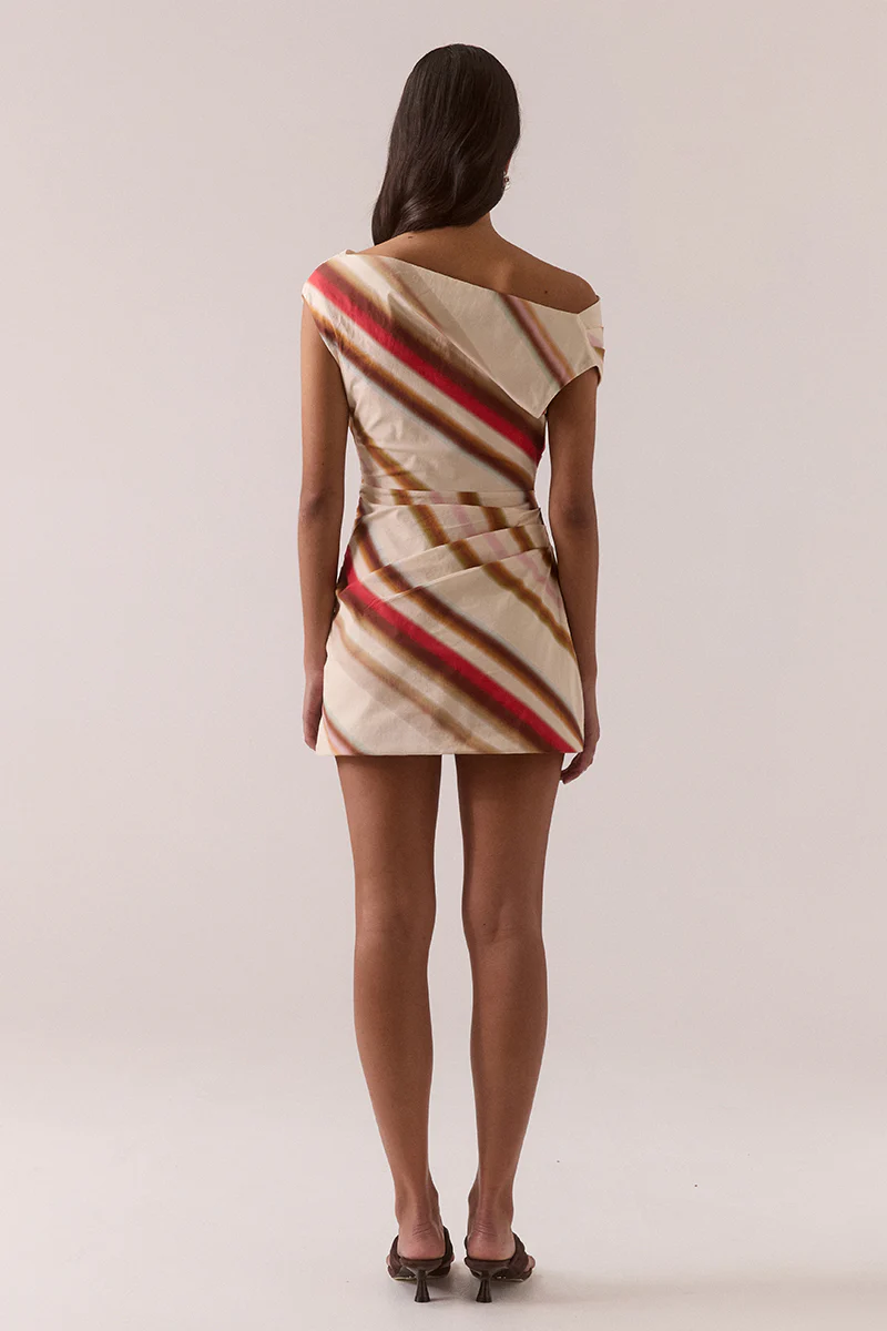 CYRUS MINI DRESS - LATTE - Image 4