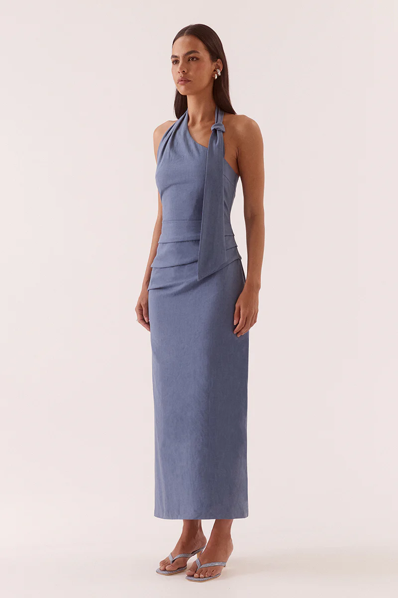 DEENA DRESS - STERLING BLUE - Image 3