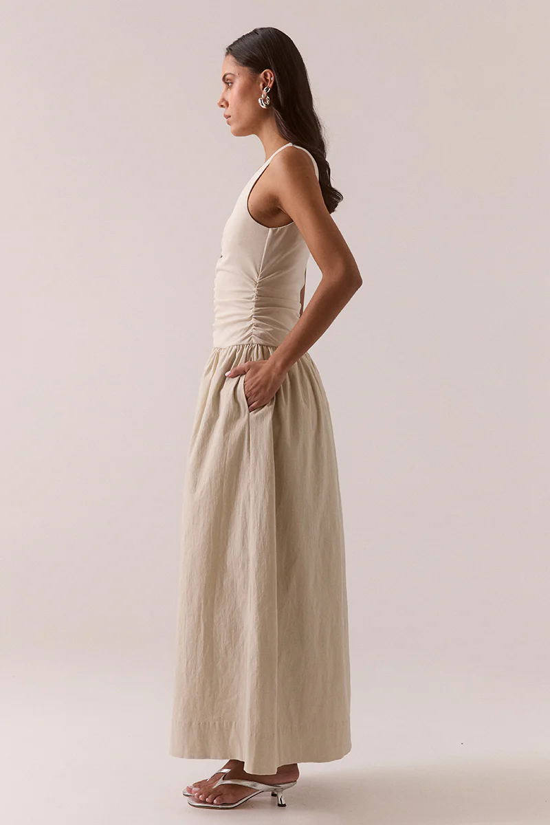 HARI DRESS - CREME - Image 3