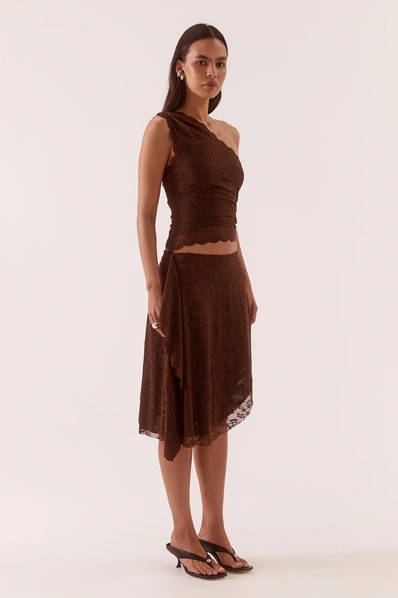 HARPER TOP - CHOCOLATE - Image 3