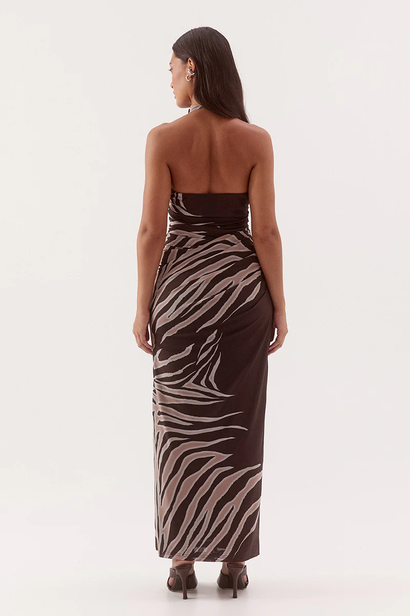 IVELLE DRESS - ESPRESSO - Image 5