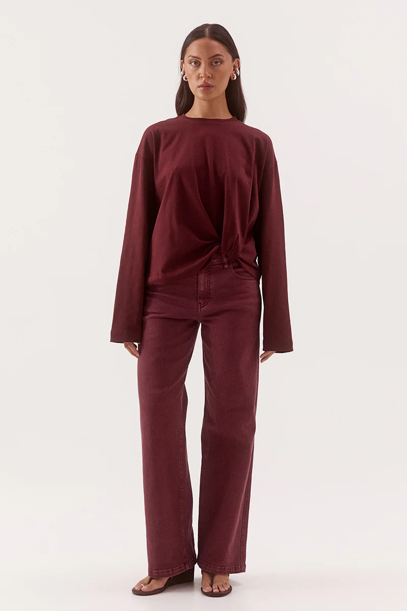 IZEL LONGSLEEVE - VINO