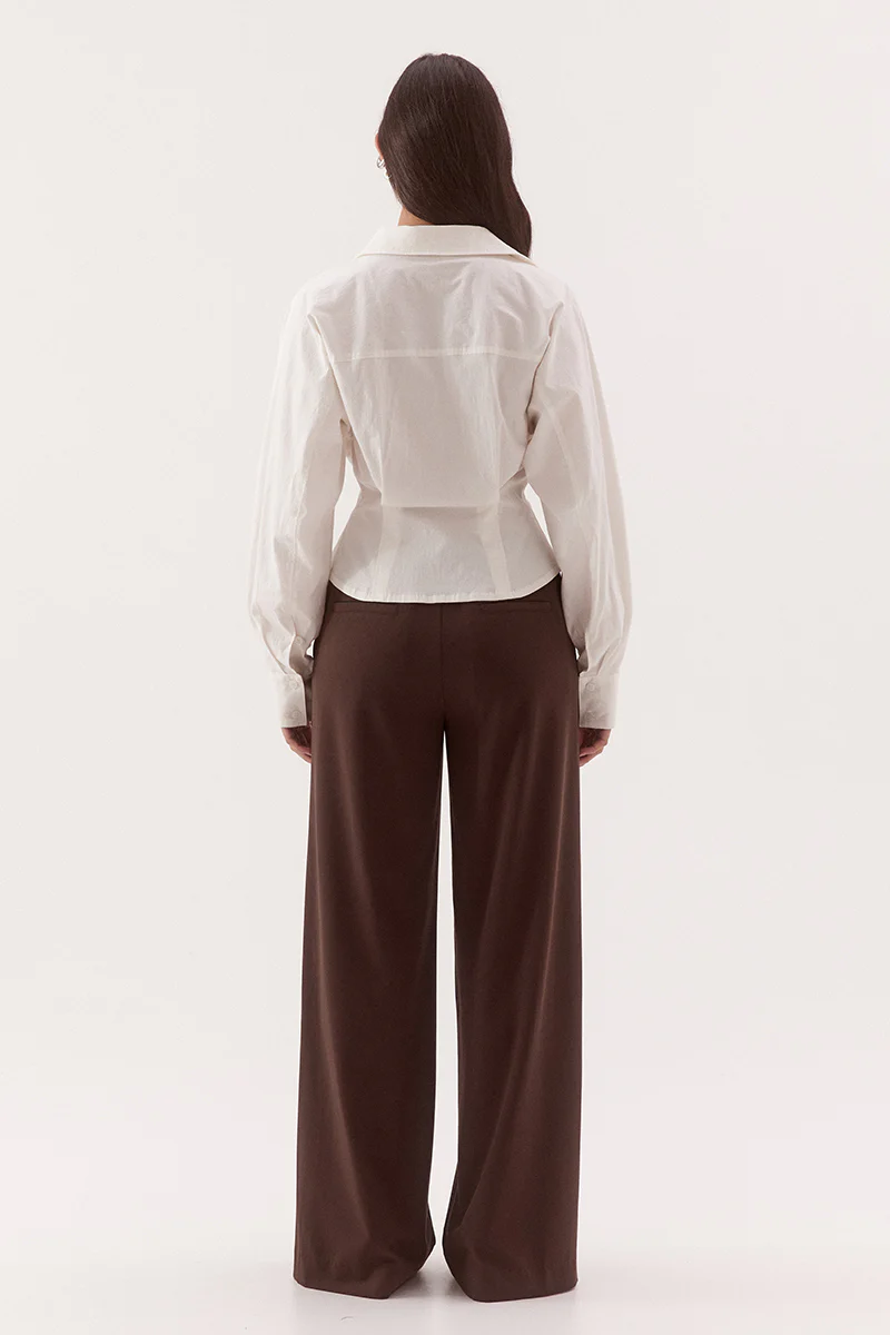 MARLOWE SHIRT - CHALK - Image 4
