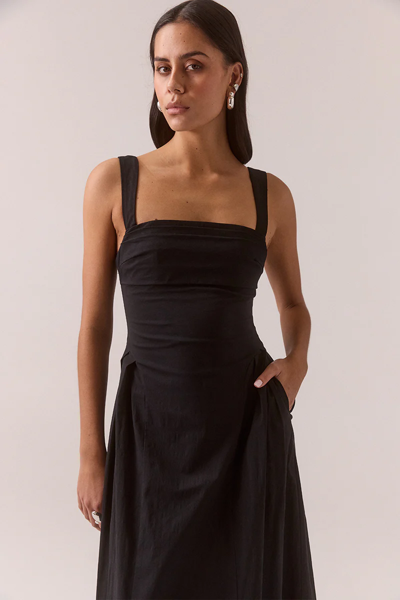 NIXIE DRESS - BLACK - Image 2