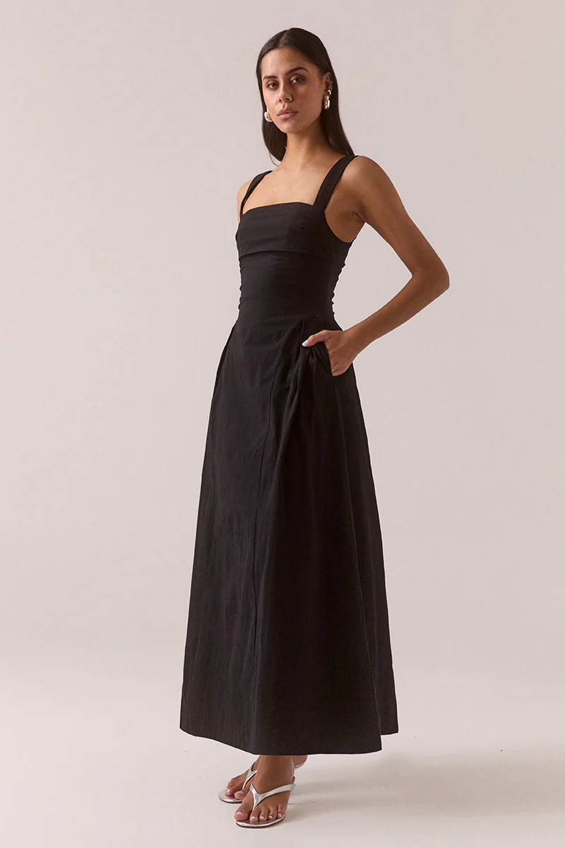 NIXIE DRESS - BLACK - Image 3