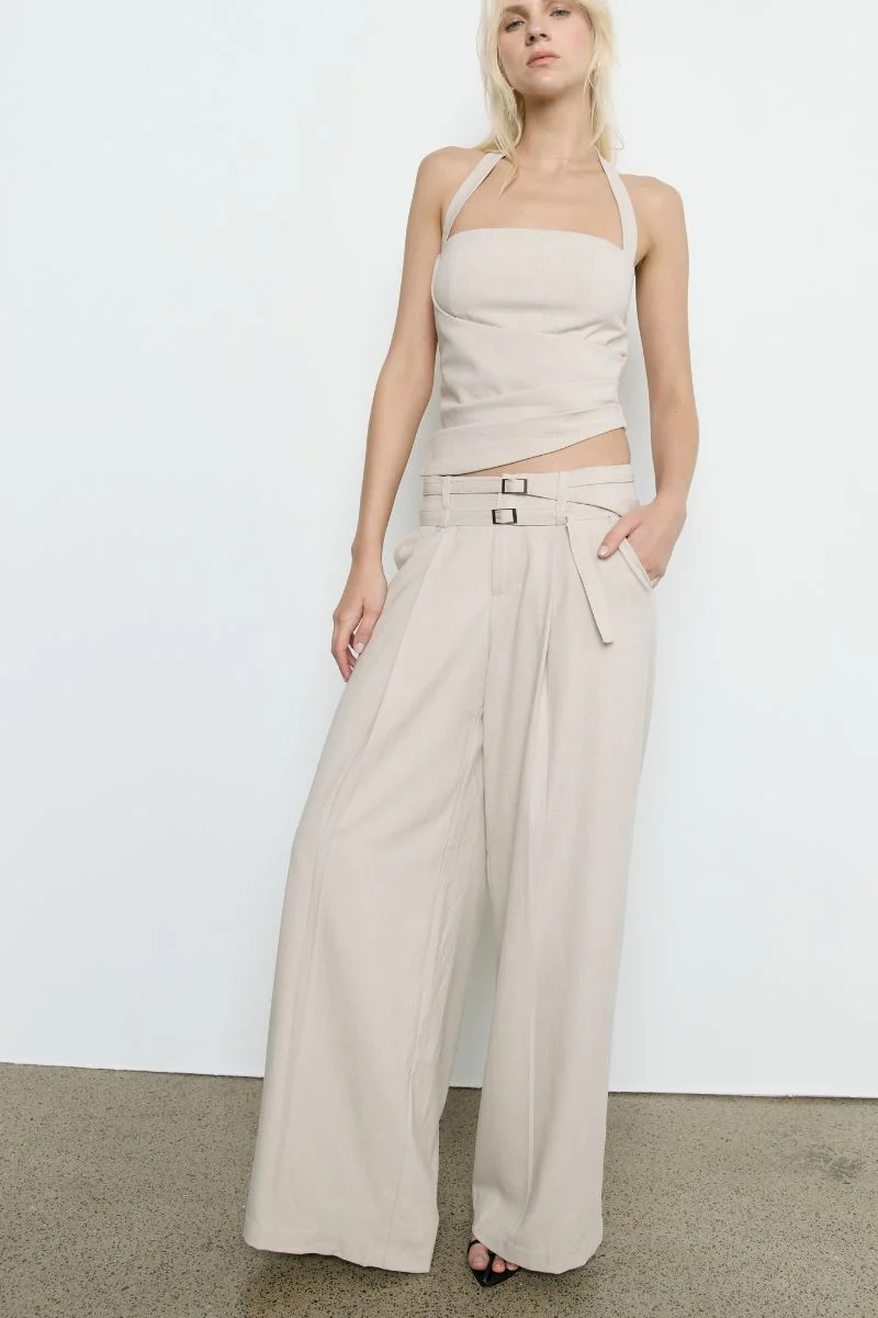 PRIYA TOP - BEIGE - Image 3