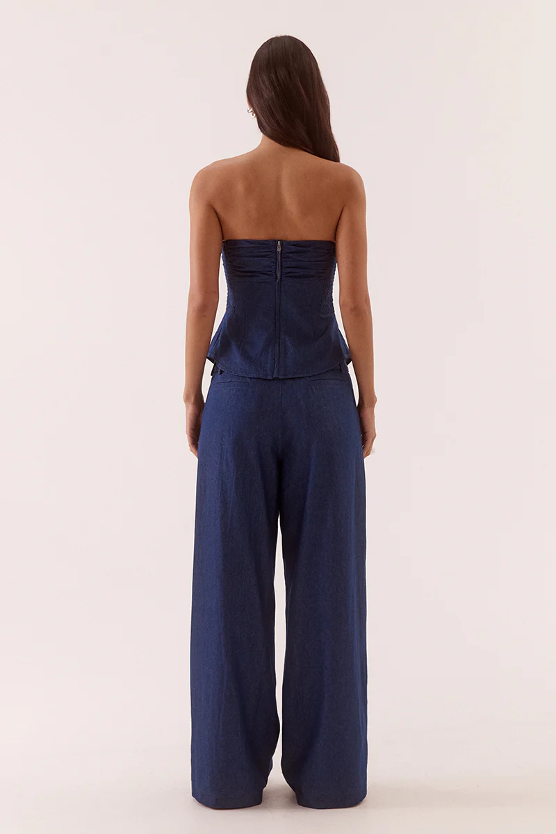 QUINN BODICE - MID-WASH BLUE - Image 5
