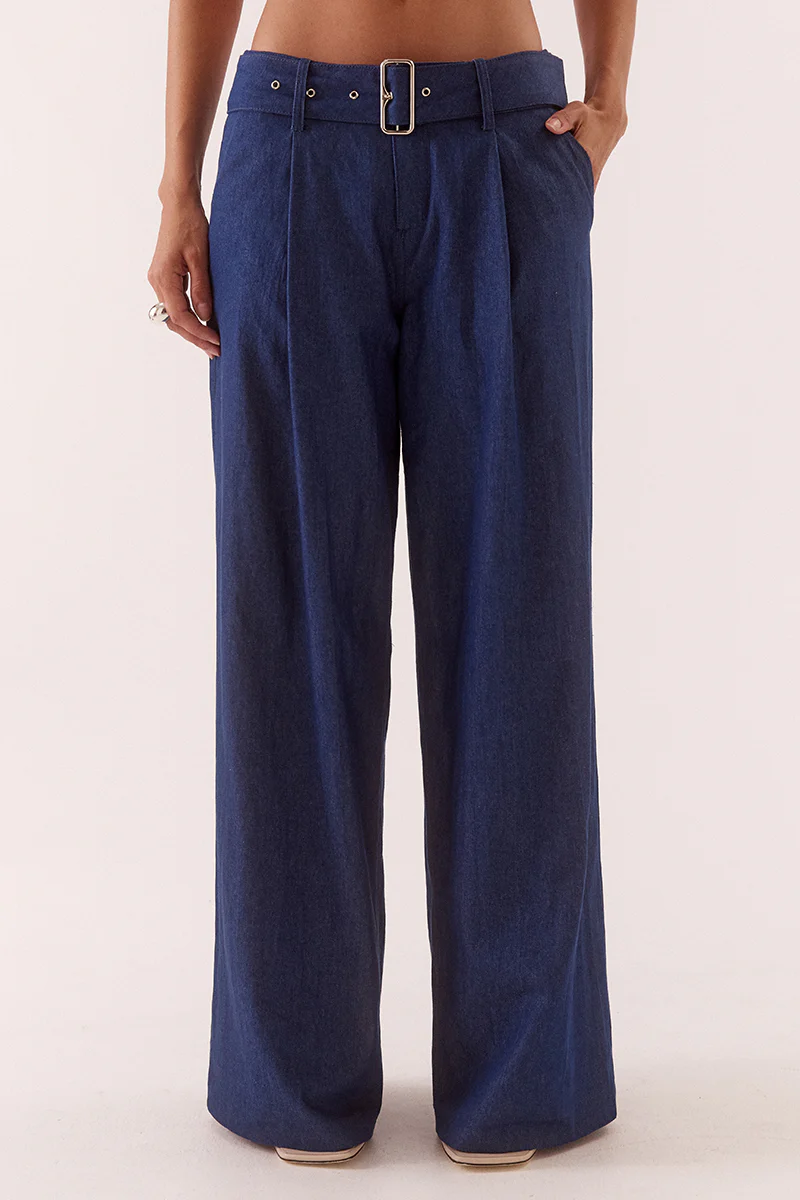 QUINN PANT - MID-WASH BLUE - Image 2