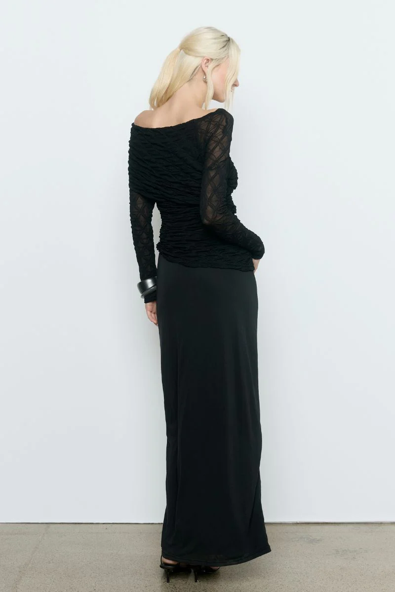 VENUS DRESS - BLACK - Image 4