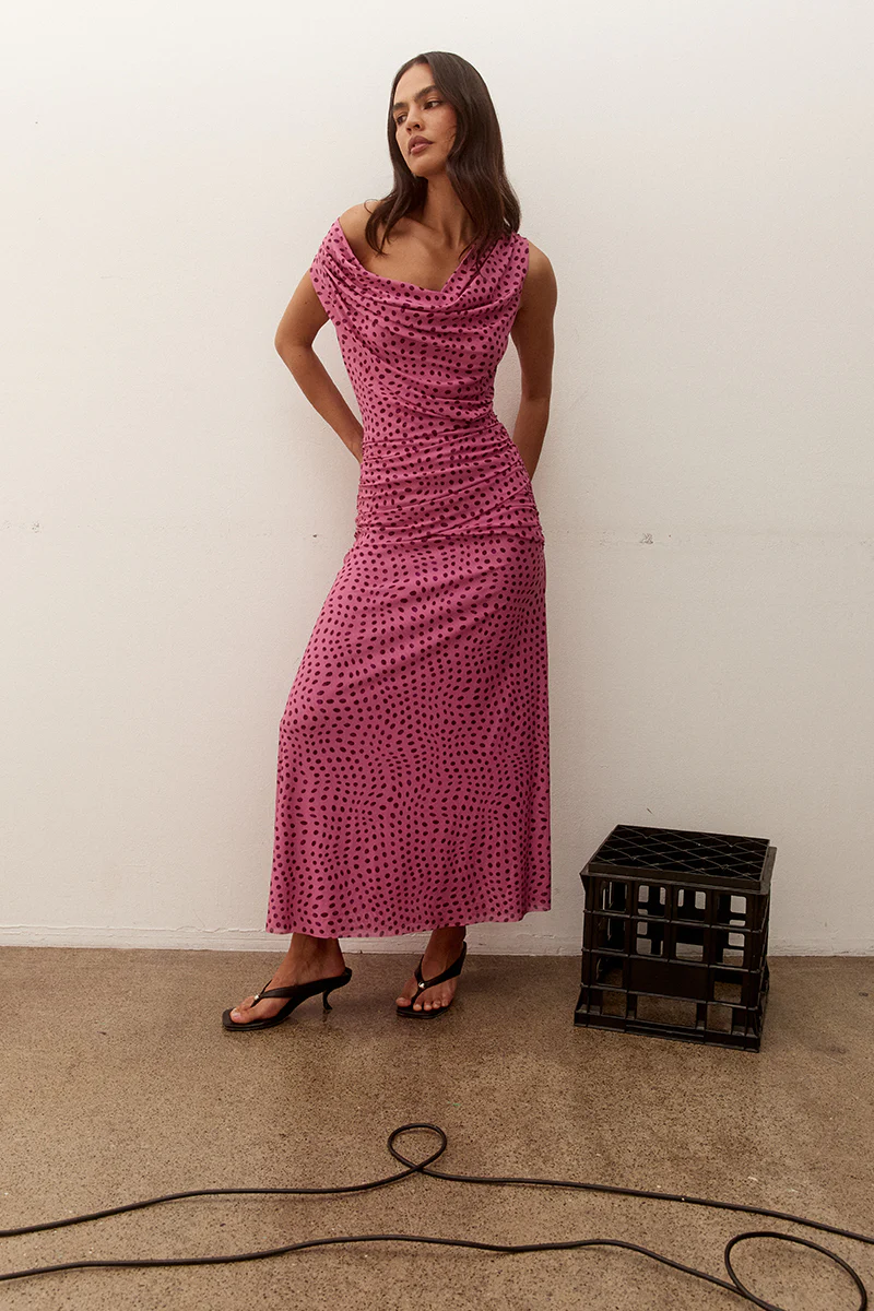 ZURI DRESS - MAUVE - Image 2